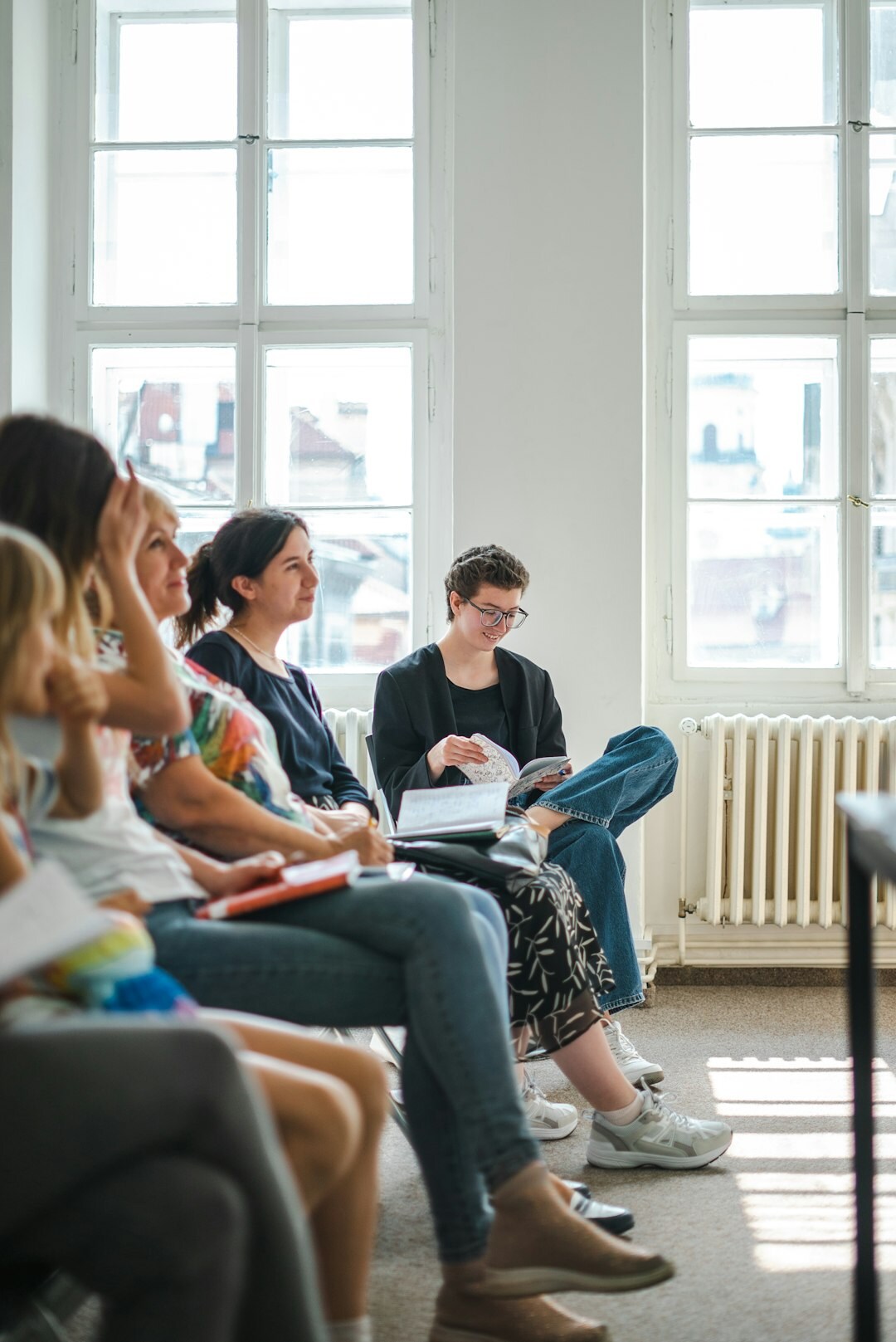 group discussion circle